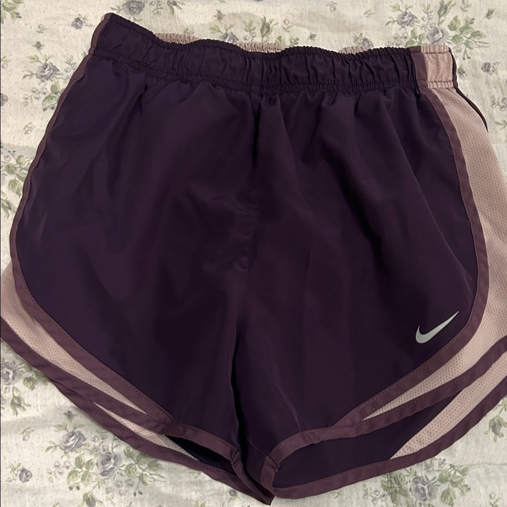 Nike Women's Dark Purple Athletic Shorts